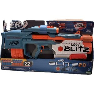 Nerf F5872 Gun Elite 2.0 Motoblitz Blaster with Scope 22 Darts